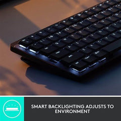 Logitech MX Mechanical Mini Wireless Illuminated Performance Keyboard - Tactile