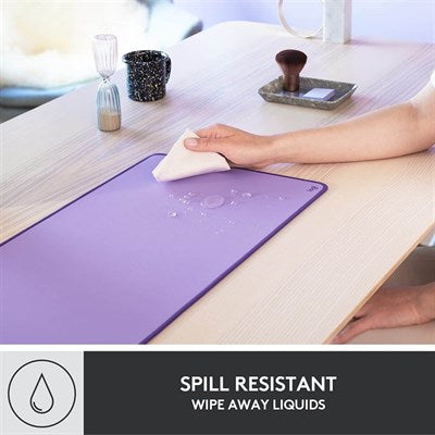 Logitech Studio Series Multifunctional Extended Mouse Pad - Lavender