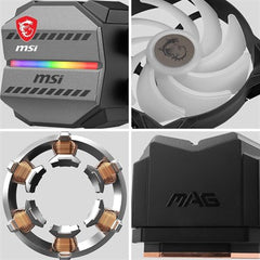 MSI MAG CORELIQUID M360 360mm RGB AIO CPU Liquid Cooler