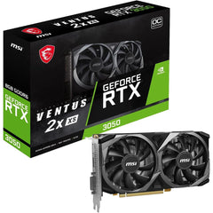 MSI GeForce RTX 3050 Ventus 2X XS 8GB OC Graphics Card