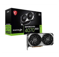 MSI GeForce RTX 4070 Super Ventus 2X OC 12GB Graphics Card