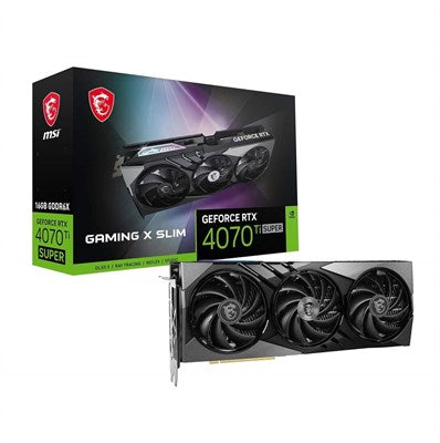 MSI GeForce RTX 4070 Ti Super Gaming X Slim 16GB GDDR6X Graphics Card