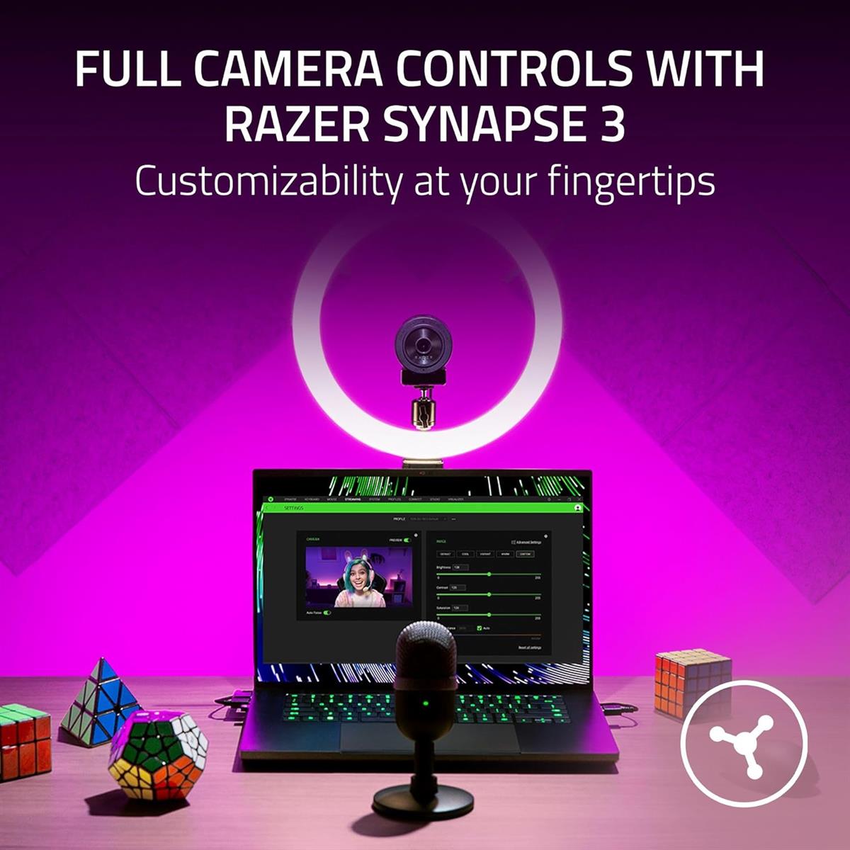 Razer Kiyo X Full HD Streaming Webcam