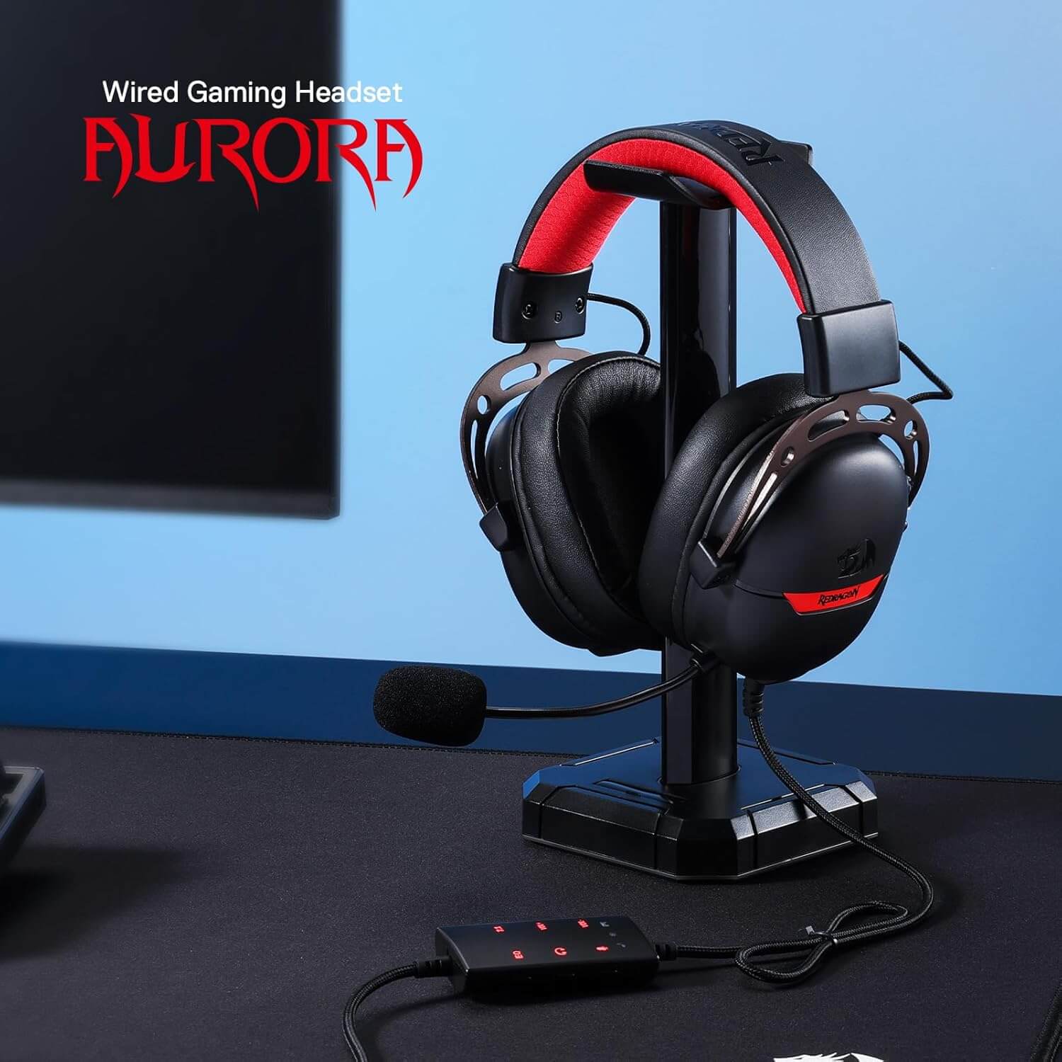 Redragon Aurora H376 7.1 Surround Sound Wired Gaming Headset