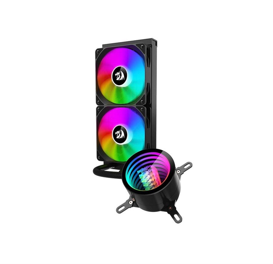 Redragon CCW-3011 AIO 240mm RGB Liquid CPU Cooler - Black