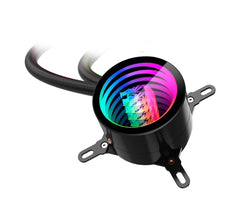 Redragon CCW-3011 AIO 240mm RGB Liquid CPU Cooler - Black