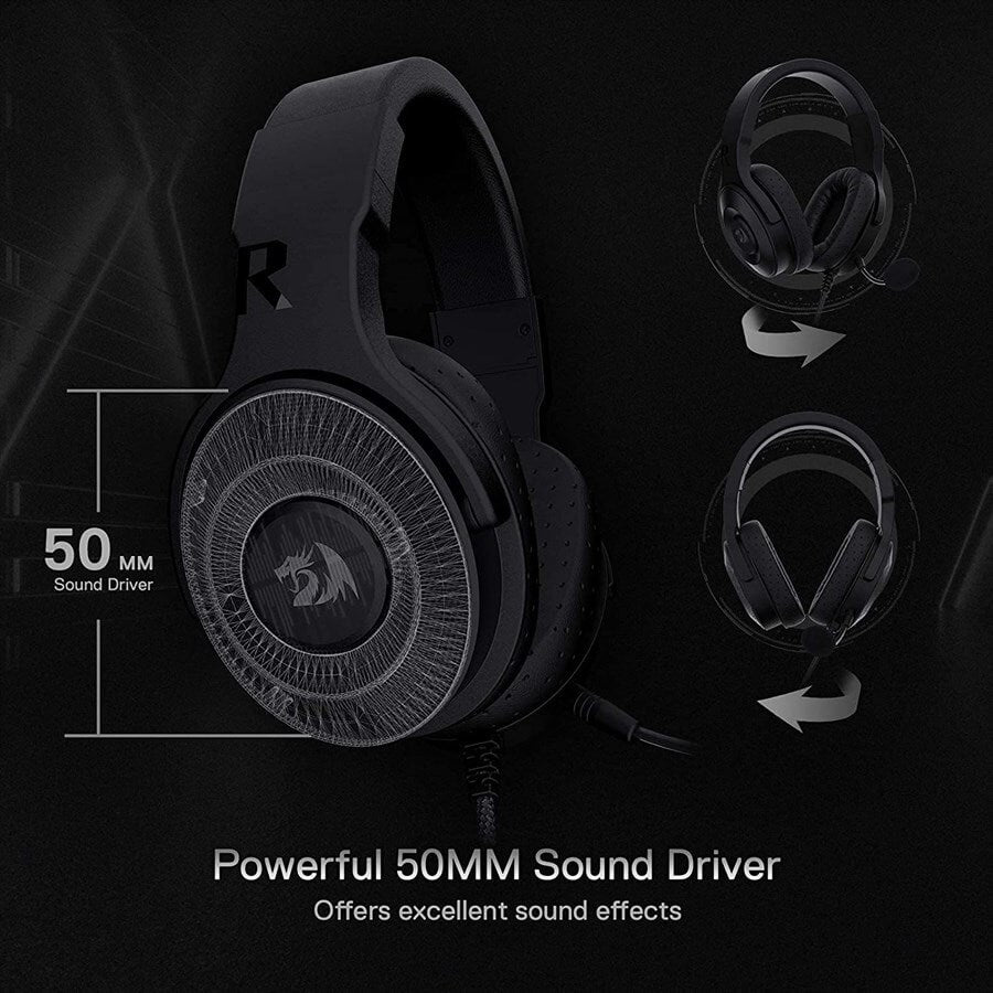 Redragon Pandora 2 H350 RGB Wired Gaming Headset