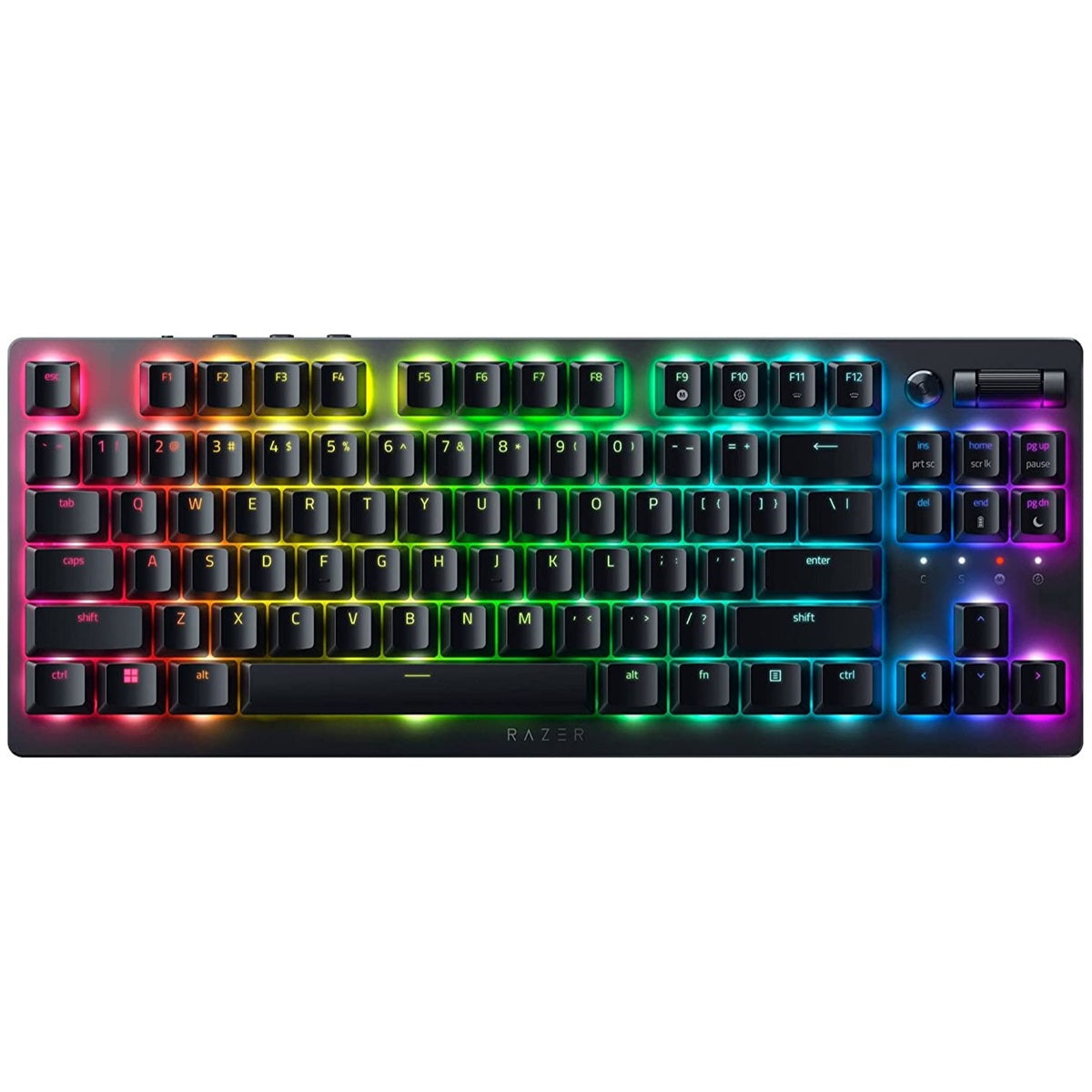 Razer DeathStalker V2 Pro Tenkeyless Wireless Low-Profile RGB Optical Gaming Keyboard - Linear Red