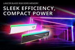 XPG Lancer Blade RGB 32GB (2x16GB) DDR5 6000MHz Desktop Memory Ram