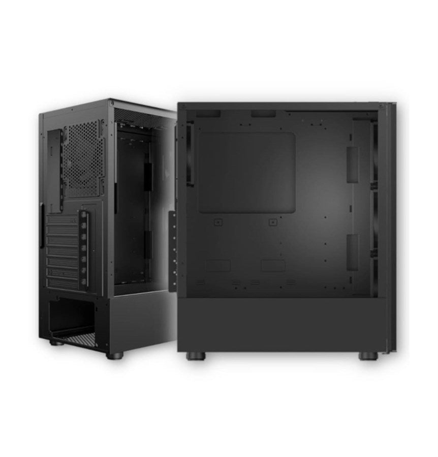 XPG VALOR AIR ATX Mid Tower Computer Case - Black Includes 4 VENTO 120 Fans